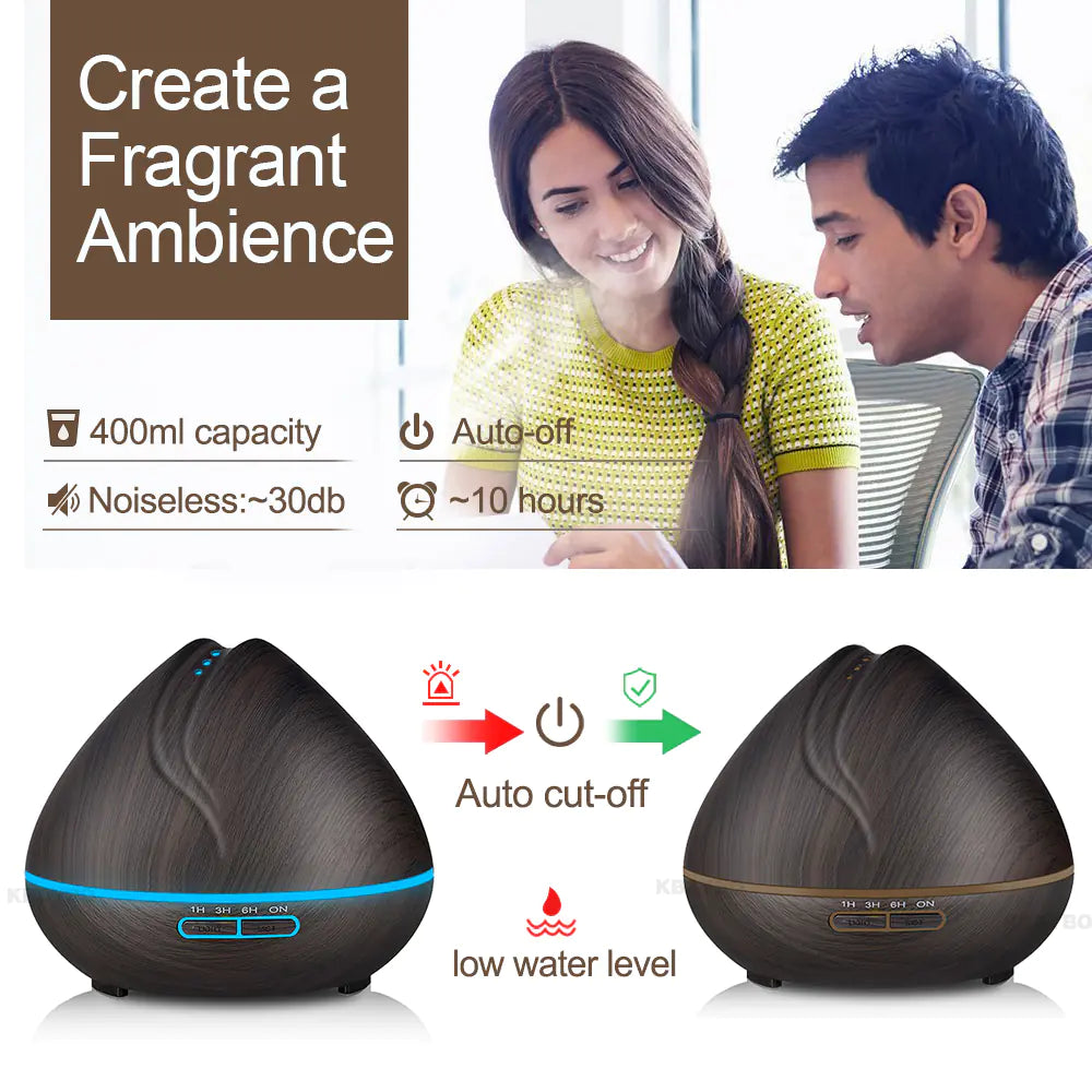 Aroma Wood Essence Humidifier (Oils not included)