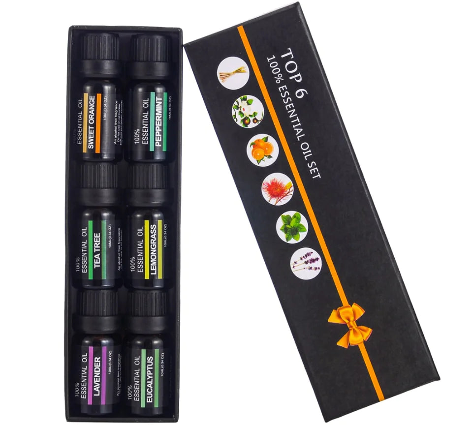 Aromatherapy Essential Oils and Fragrance Oil (6 Pack)
